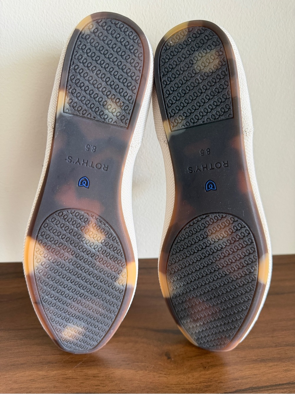 Rothy’s The Square Mary Jane Gardenia Knit Flats Women’s 8.5 - Picture 8 of 14